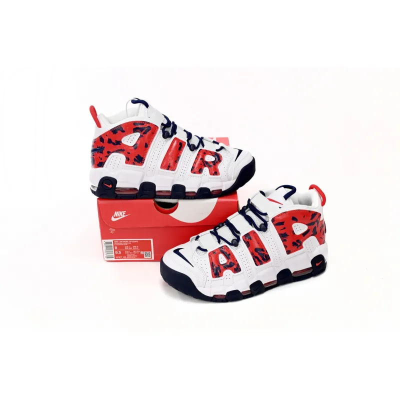 Air More Uptempo White Red CZ7877-100