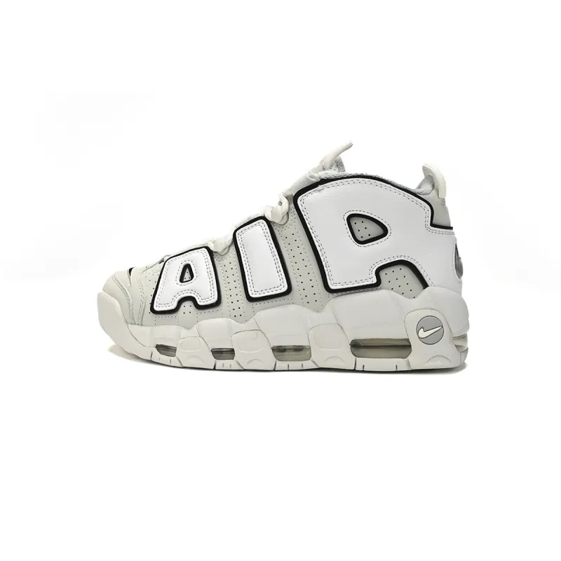 Air More Uptempo 96 White and Black Edges FB3021-001