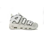 Air More Uptempo 96 White and Black Edges FB3021-001