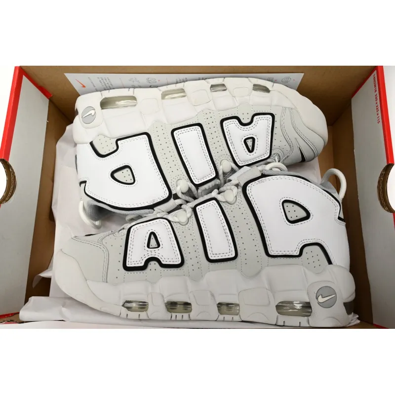 Air More Uptempo 96 White and Black Edges FB3021-001