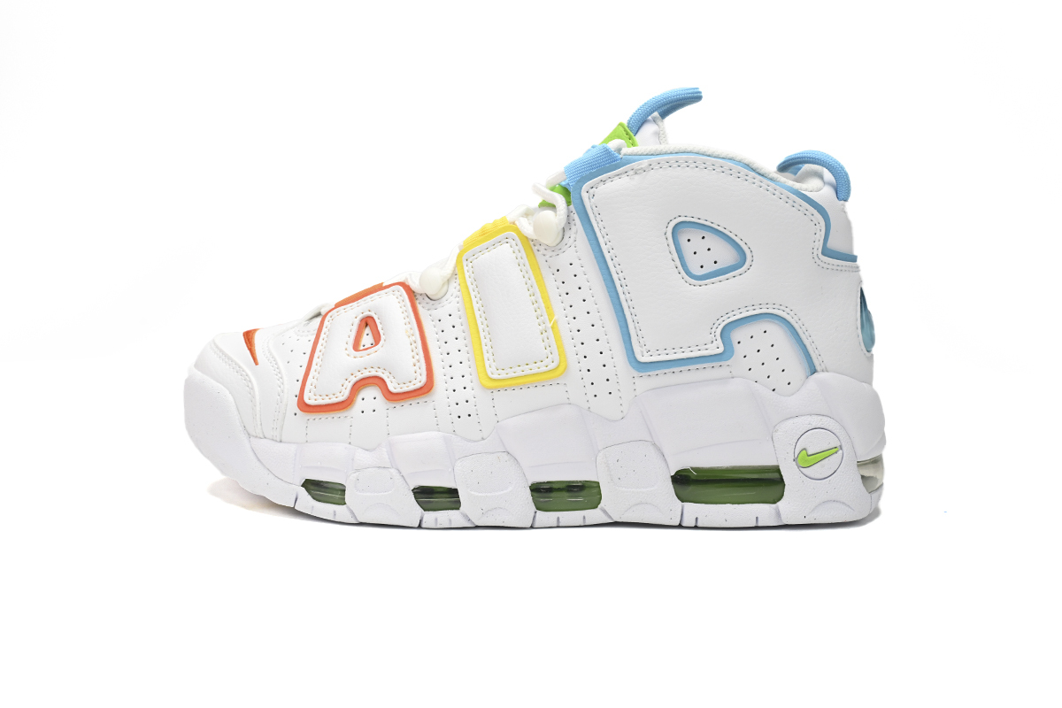 Air More Uptempo White Rainbow  FJ4624-100
