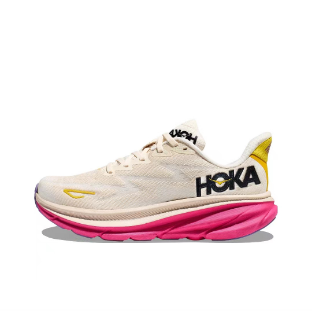 HOKA Clifton 9 Eggnog Blanc De Blanc  1127896-EBDB