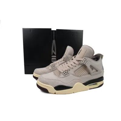 OG A Ma Maniére x Air Jordan 4 Retro Fossil Stone FZ4810-200  02