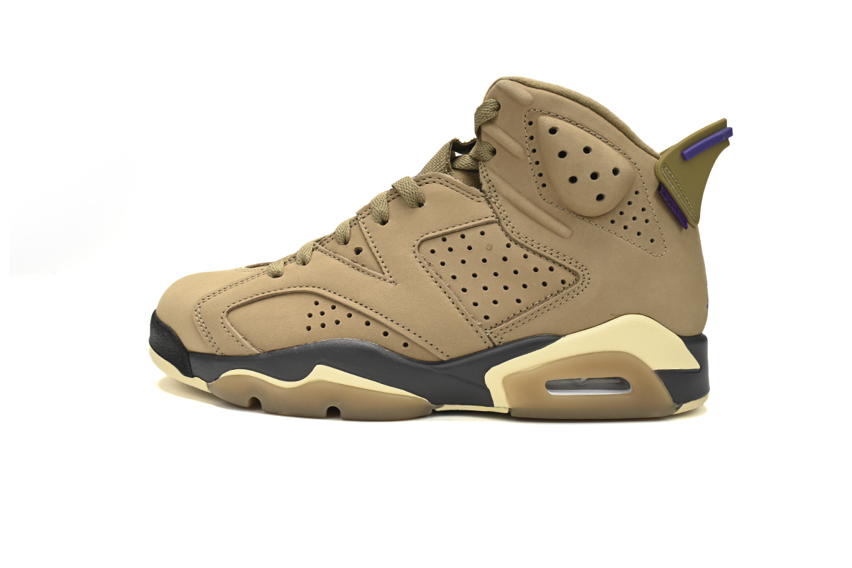 Air Jordan 6 Gore-Tex Brown Kelp FD1643-300