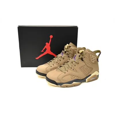Air Jordan 6 Gore-Tex Brown Kelp FD1643-300 02