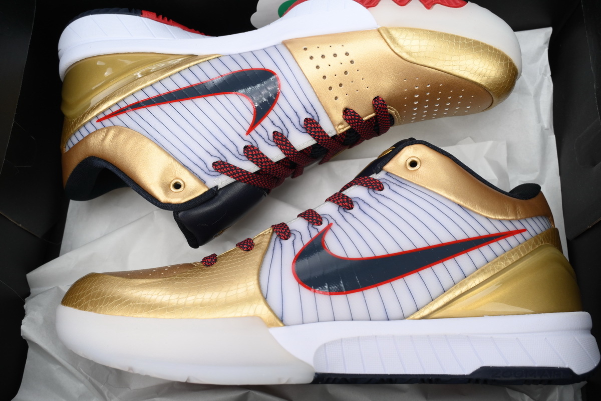 PKGoden Zoom Kobe 4 Protro Gold Medal FQ3544-100 