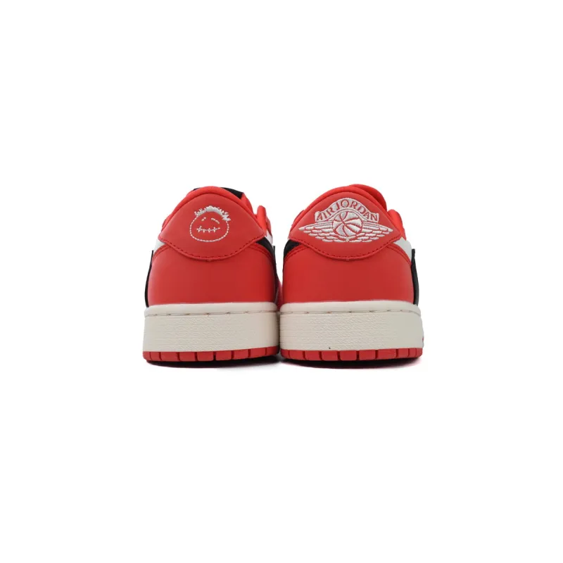 Travis Scott x Air Jordan 1 Low Red DM7688-100 