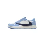 Travis Scott x Air Jordan 1 Low Blue DM7688-400 