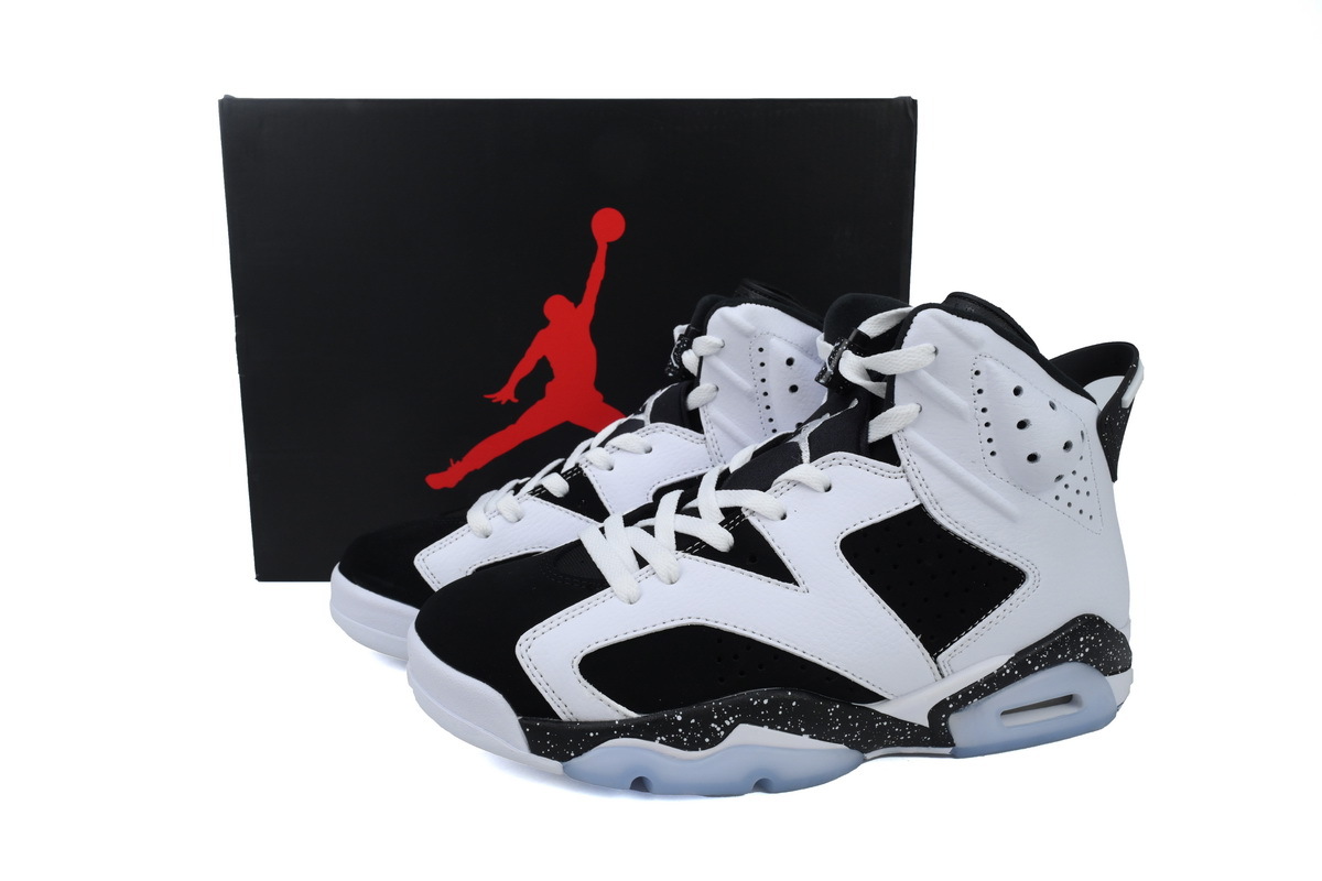Air Jordan 6 Retro Oreo 384664-101 