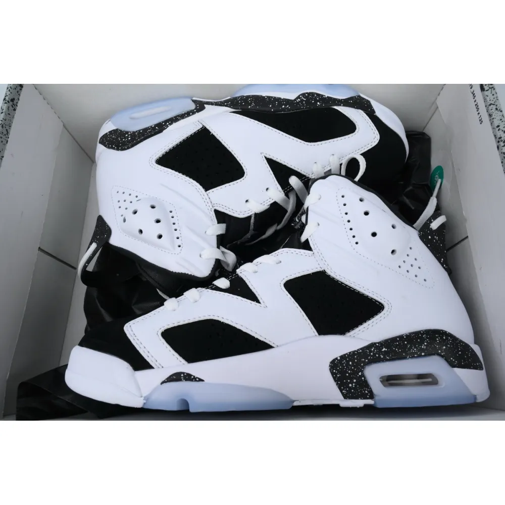 Air Jordan 6 Retro Oreo 384664-101 