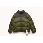 TheNorthFace Grass Green Long-sleeved down jacket