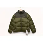 TheNorthFace Grass Green Long-sleeved down jacket