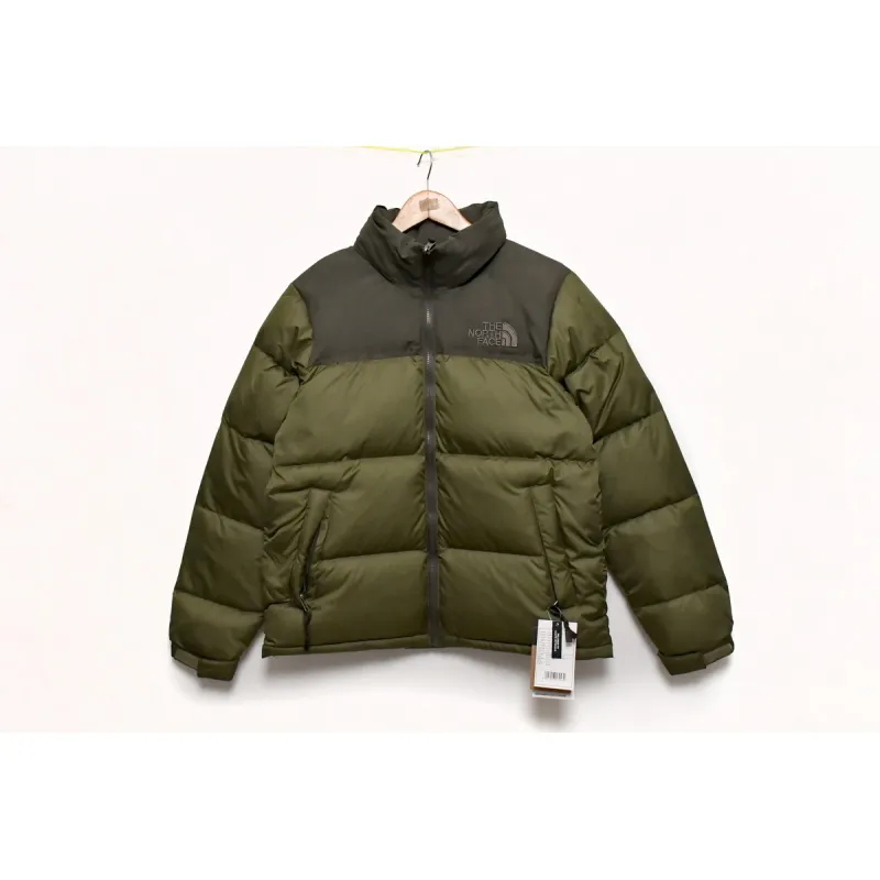 TheNorthFace Grass Green Long-sleeved down jacket