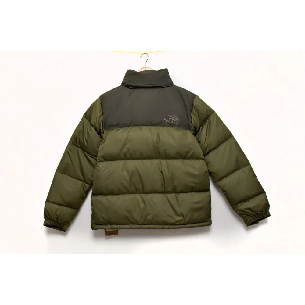 TheNorthFace Grass Green Long-sleeved down jacket