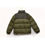 TheNorthFace Grass Green Long-sleeved down jacket