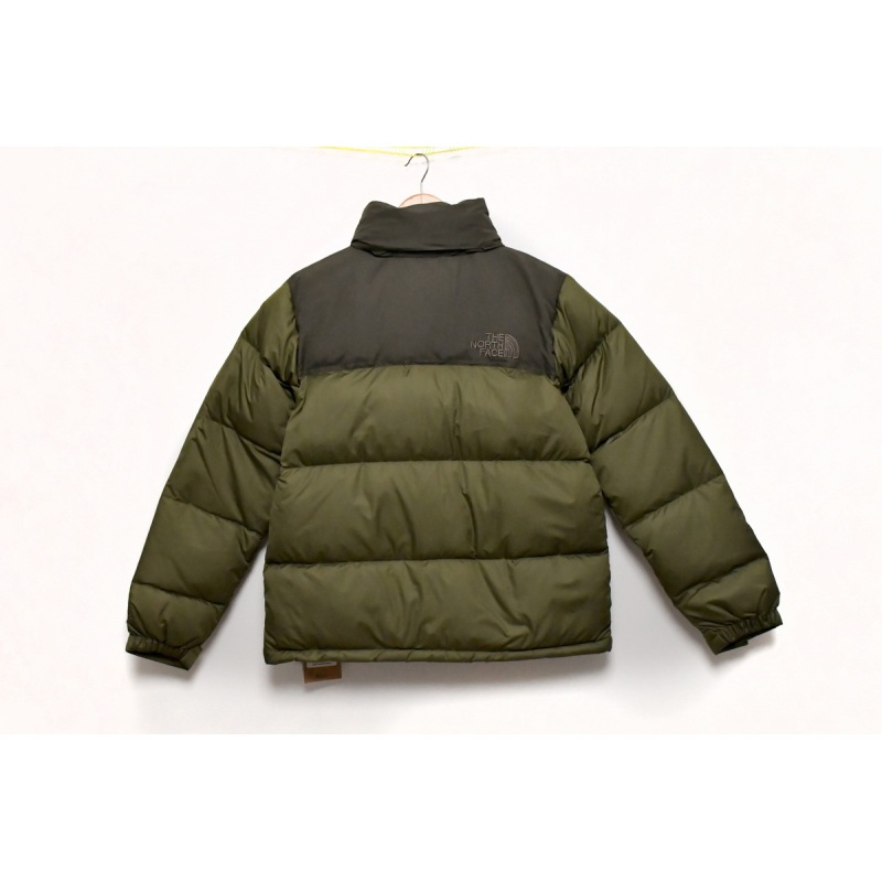 TheNorthFace Grass Green Long-sleeved down jacket