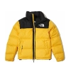 TheNorthFace Splicing White And Red Yellow Long-sleeved down jacket