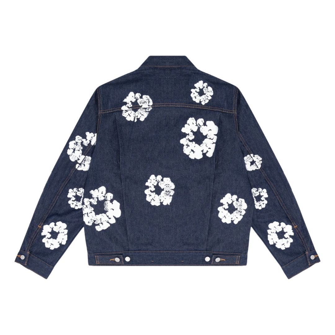 Denim Tears Type - 2 All Over Wreath Raw Jacket