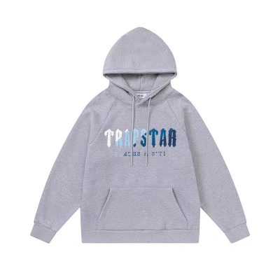 Trapstar Chenille Decoded Hoodie Tracksuit -Grey 02