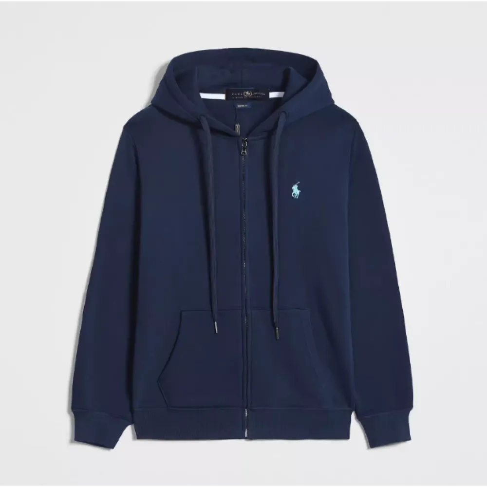 Polo Ralph Lauren Hoodie - Navy & green logo