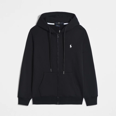 Polo Ralph Lauren Hoodie - Black & white logo 01