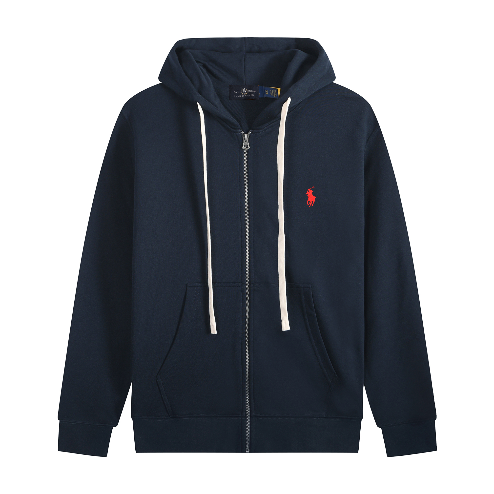 Polo Ralph Lauren Hoodie - Black with white lace & red logo