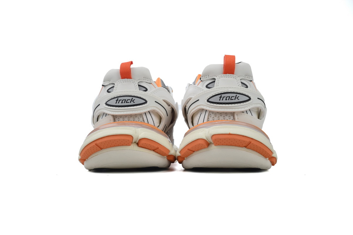 Balenciaga 3rd Track Sneaker White Orange