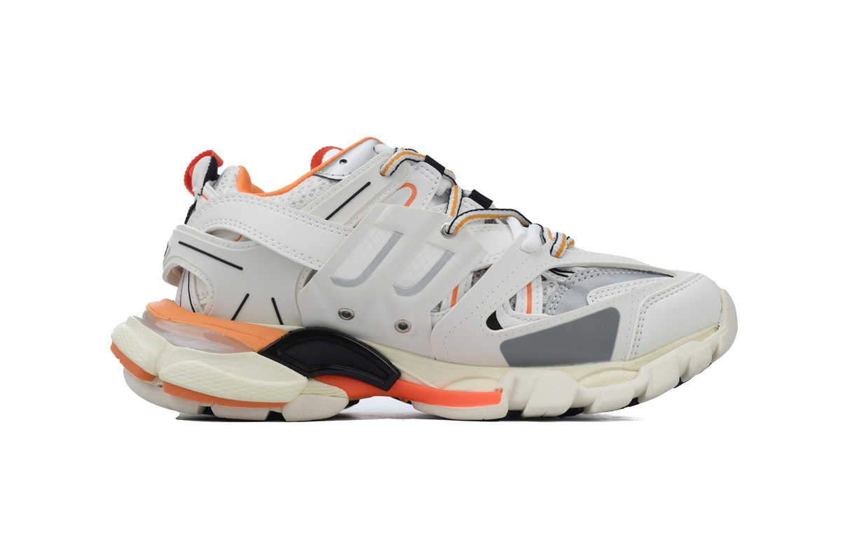 Balenciaga 3rd Track Sneaker White Orange