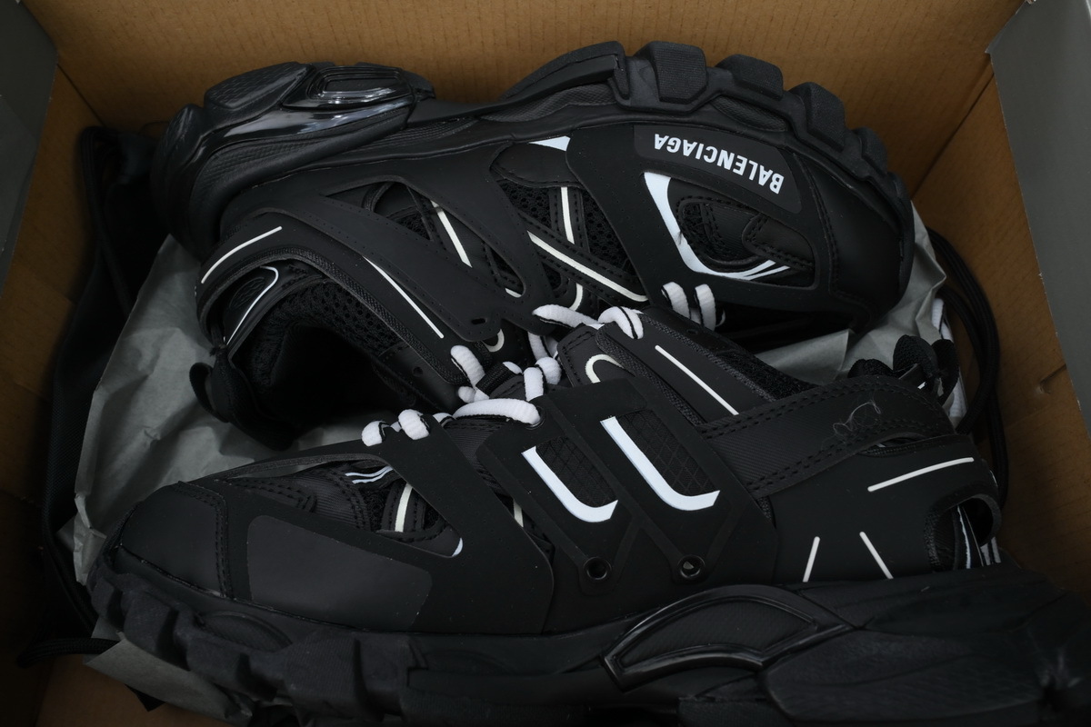Balenciaga 3rd Track Sneaker Black and White