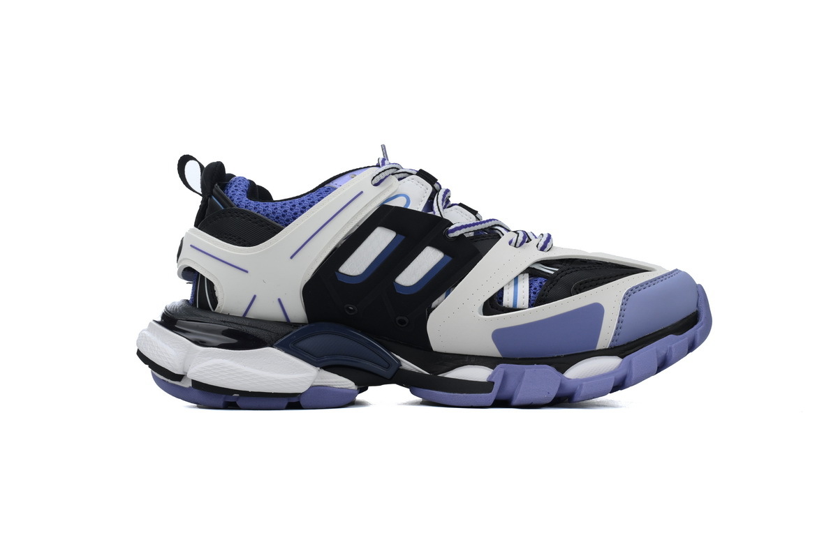 Balenciaga 3rd Track Sneaker White Black Purple