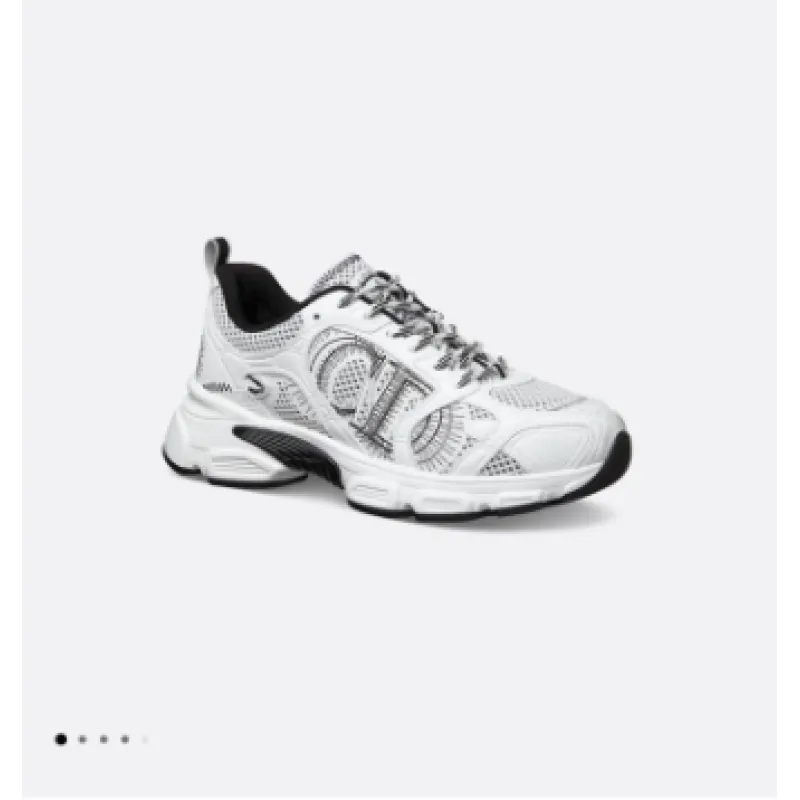 PKGoden Dior Chrono Sneaker Mesh And White Leather-Effect Panels