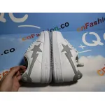BMLin A Bathing Ape Bape Sta Low White Grey,1H73-191-921