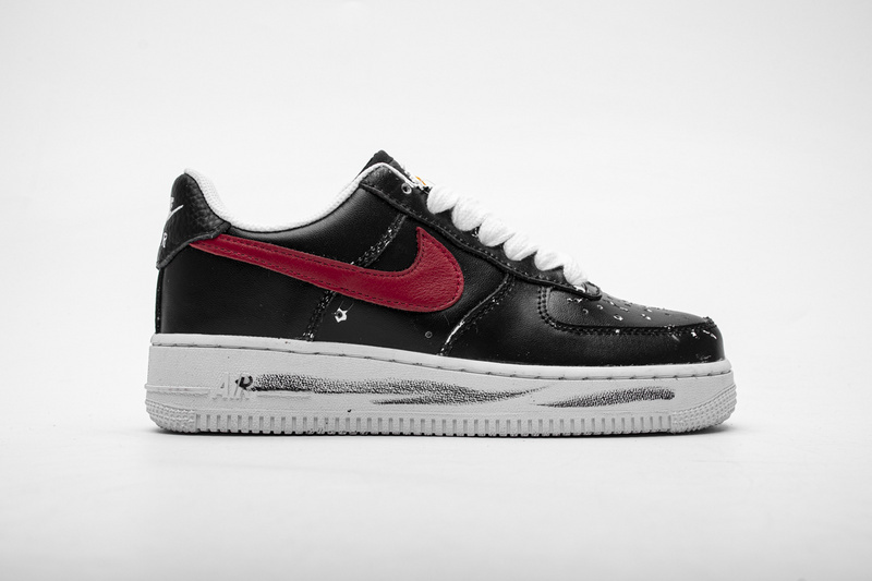 PK GOD Air Force 1 Low G-Dragon Peaceminusone Para-Noise Black Red