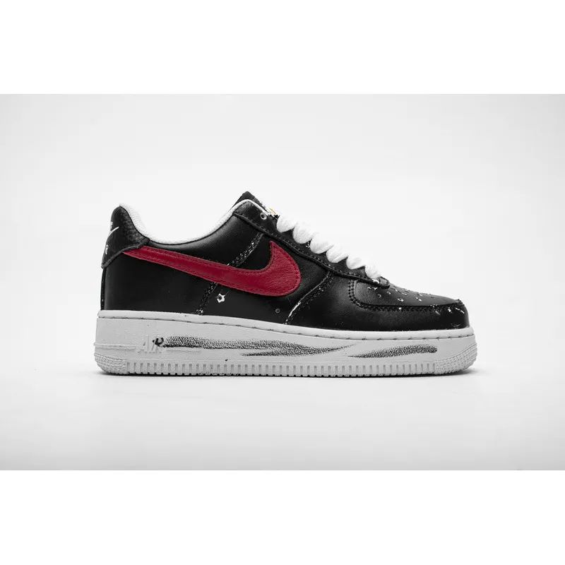 PK GOD Air Force 1 Low G-Dragon Peaceminusone Para-Noise Black Red