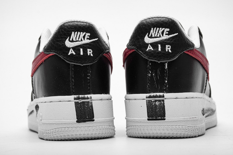 PK GOD Air Force 1 Low G-Dragon Peaceminusone Para-Noise Black Red