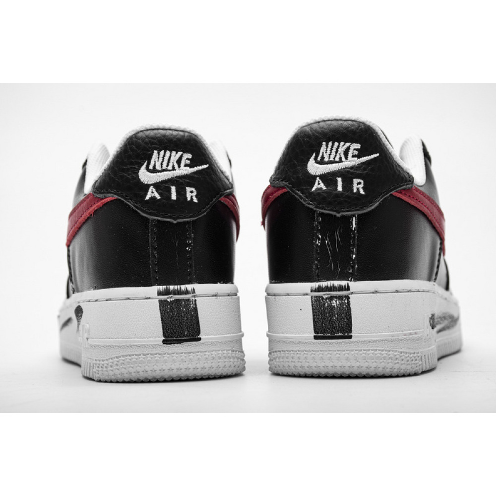 PK GOD Air Force 1 Low G-Dragon Peaceminusone Para-Noise Black Red