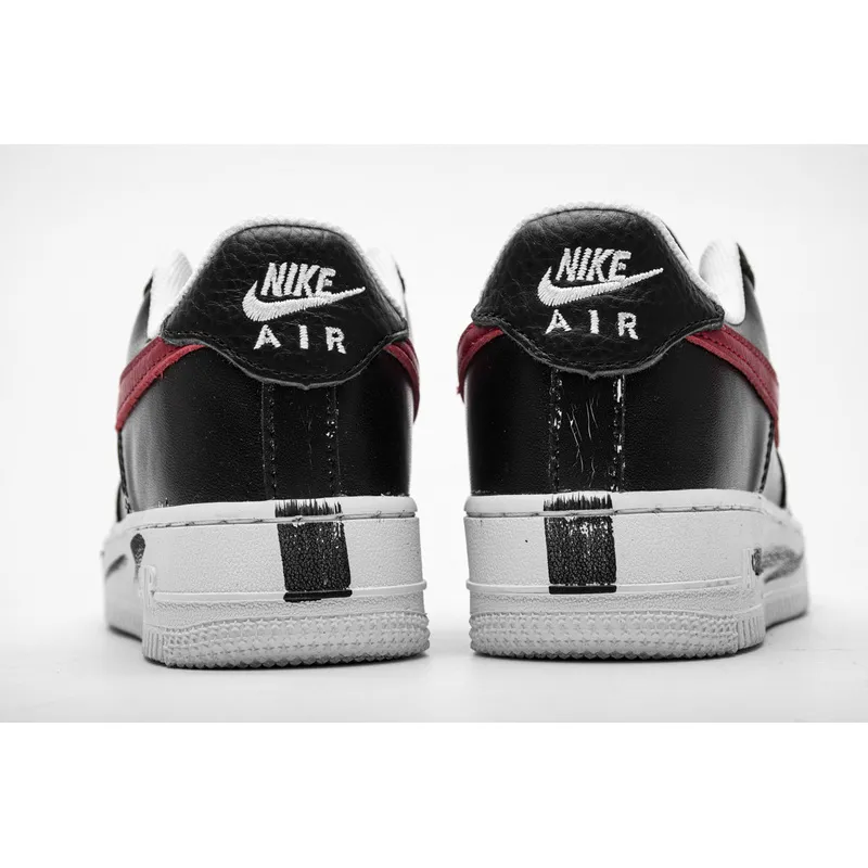 PK GOD Air Force 1 Low G-Dragon Peaceminusone Para-Noise Black Red