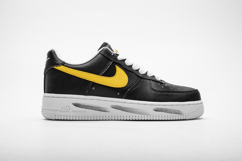 PK GOD Air Force 1 Low G-Dragon Peaceminusone Para-Noise Black Yellow
