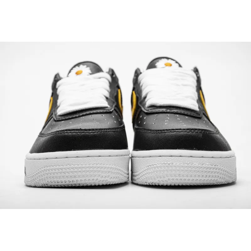 PK GOD Air Force 1 Low G-Dragon Peaceminusone Para-Noise Black Yellow