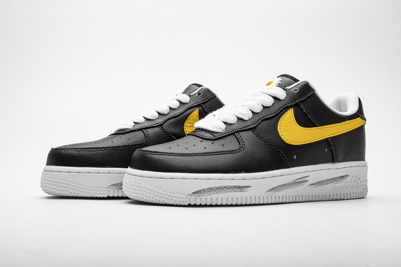 PK GOD Air Force 1 Low G-Dragon Peaceminusone Para-Noise Black Yellow