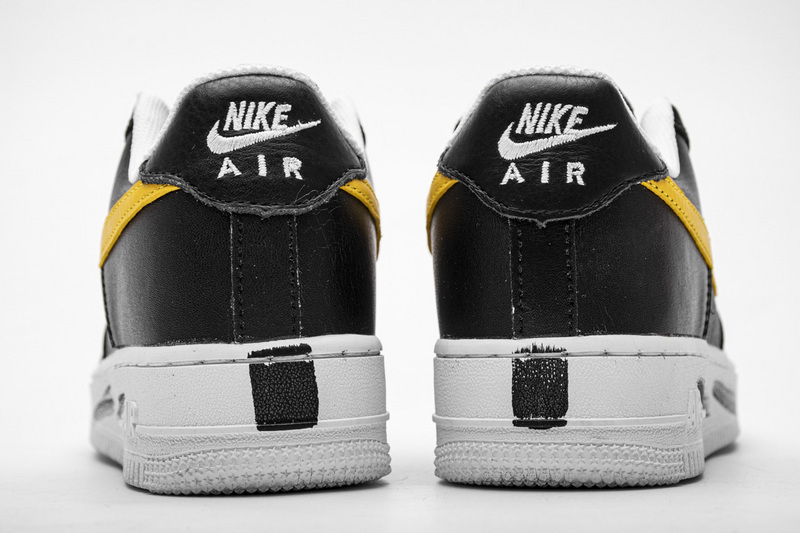 PK GOD Air Force 1 Low G-Dragon Peaceminusone Para-Noise Black Yellow