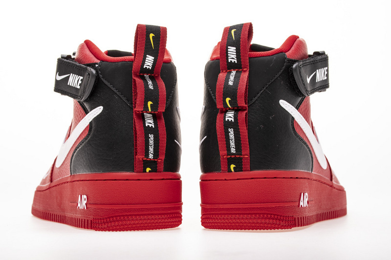 OG Air Force 1 Mid Utility University Red