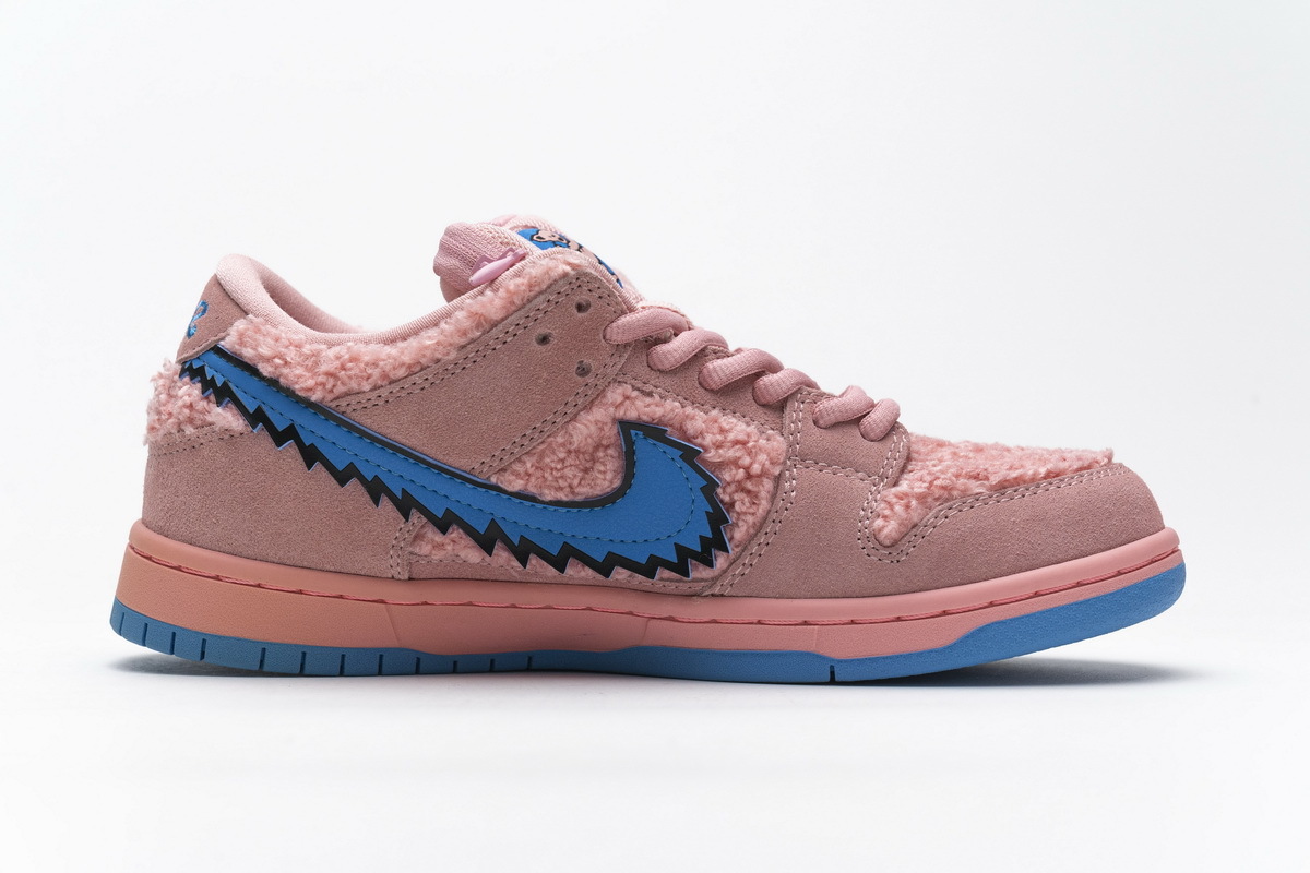 OG SB Dunk Low Grateful Dead Bears Pink