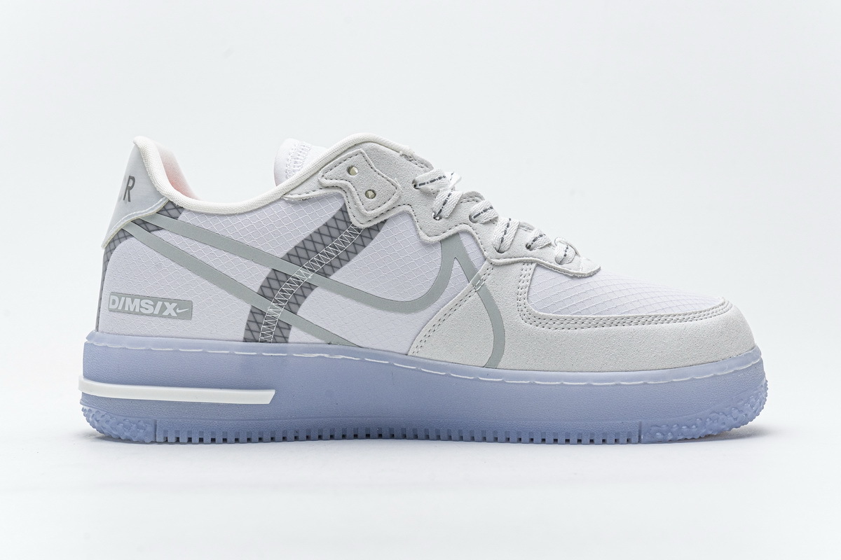 BMLin Air Force 1 React White Light Bone