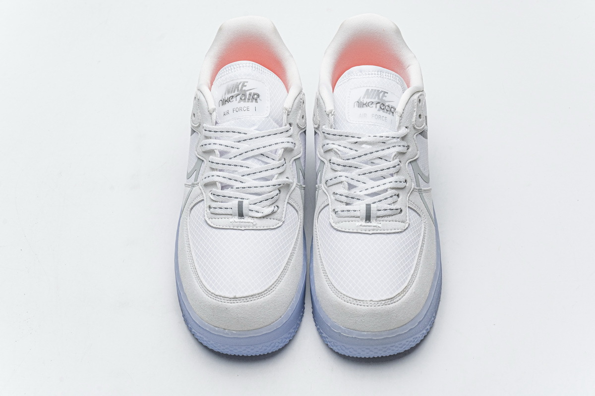 BMLin Air Force 1 React White Light Bone
