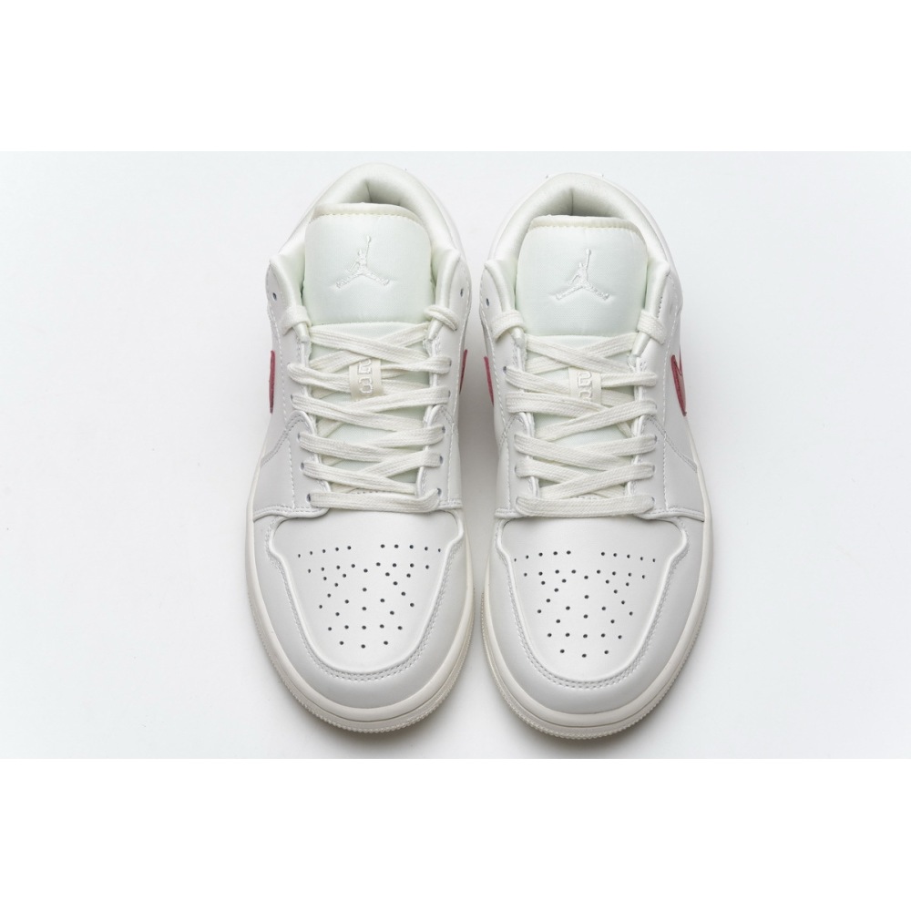 BMLin Jordan 1 Low Milk White Red