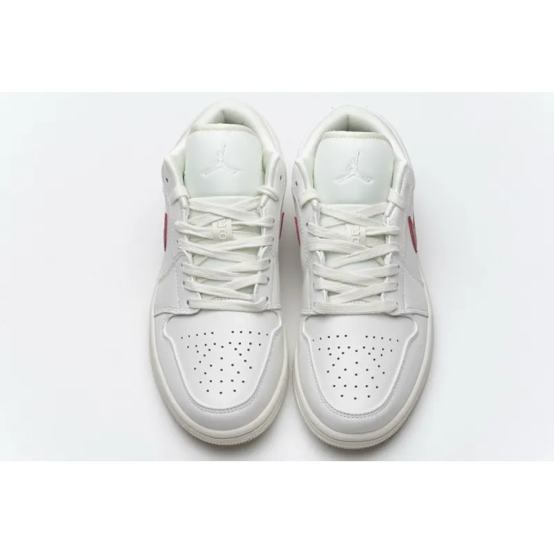 BMLin Jordan 1 Low Milk White Red