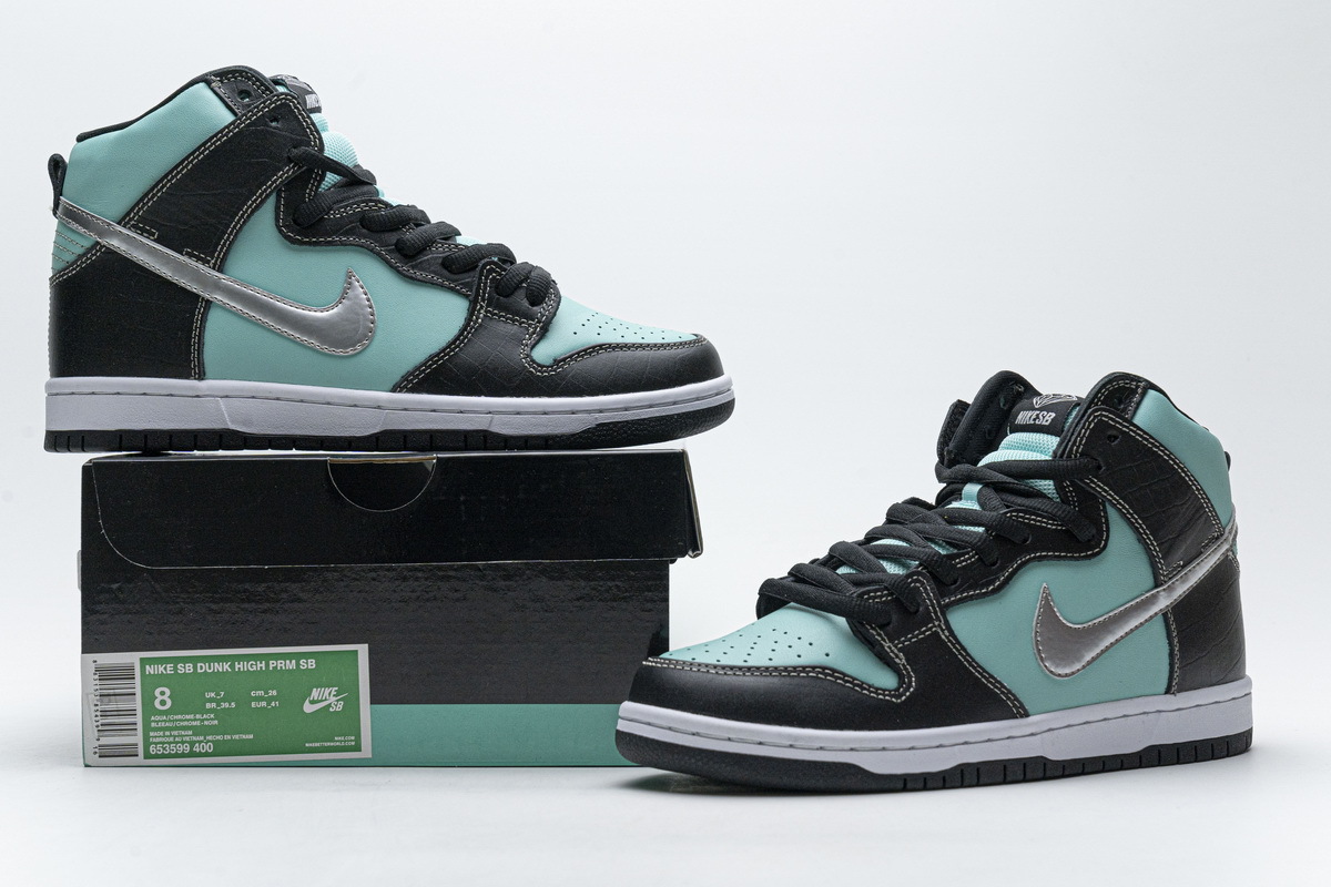 PK GOD Dunk SB High Diamond Supply Co. Tiffany