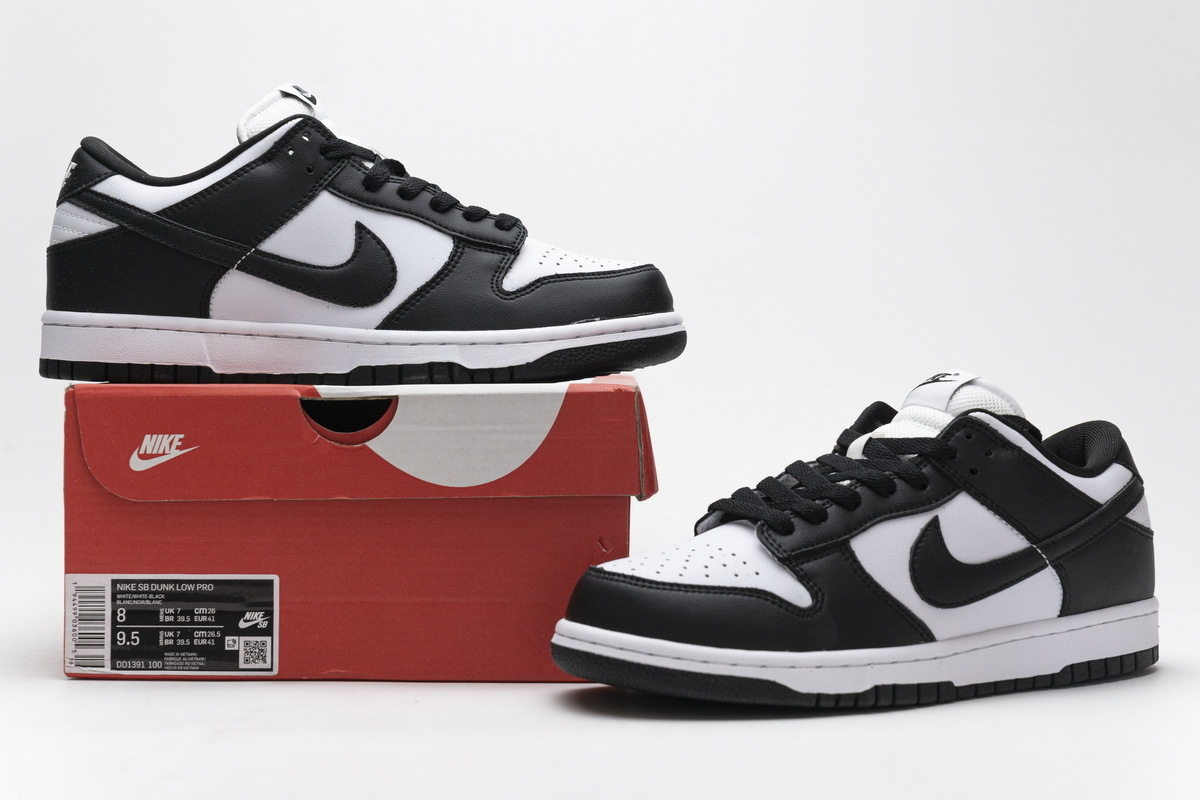 BMLin SB Dunk Low Pro Black White