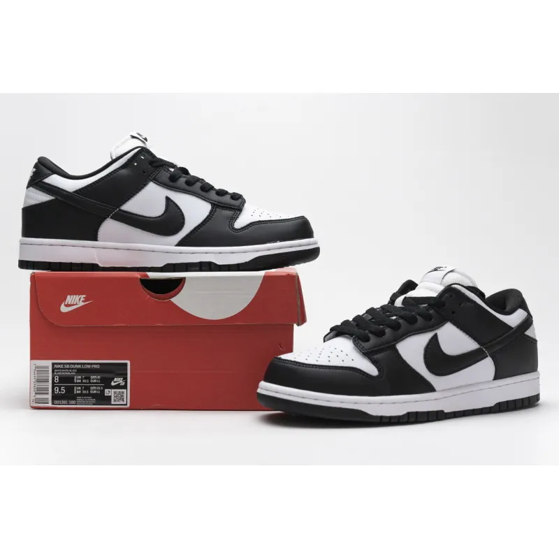 BMLin SB Dunk Low Pro Black White